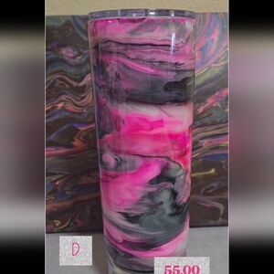 Alcohol ink tumbler